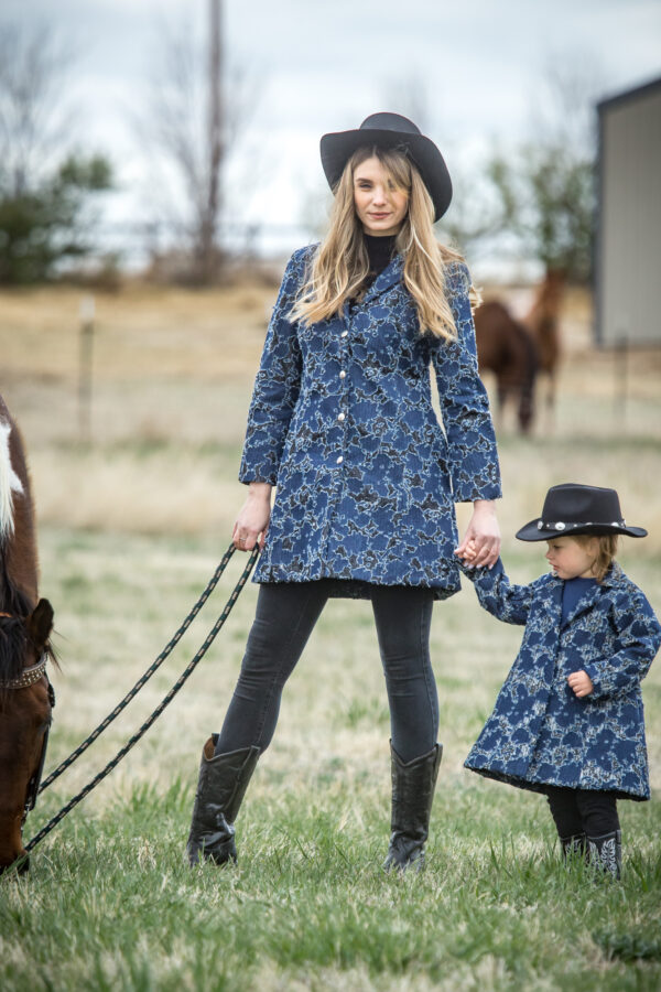Denim & Lace Coat - Image 3