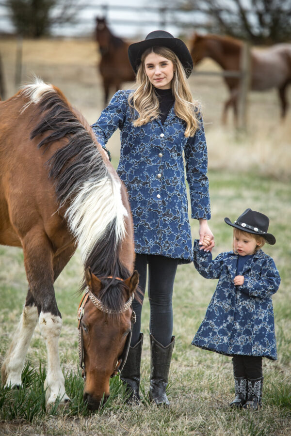 Denim & Lace Coat - Image 4