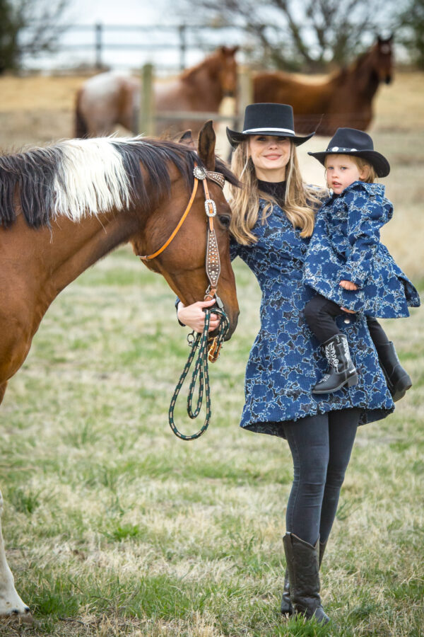 Denim & Lace Coat