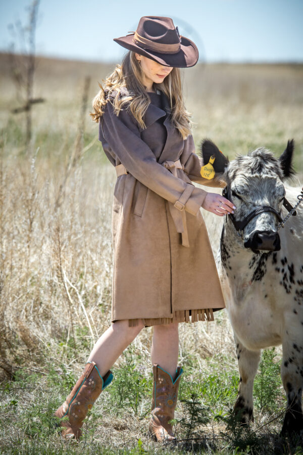 Ombre Trench Coat - Image 2