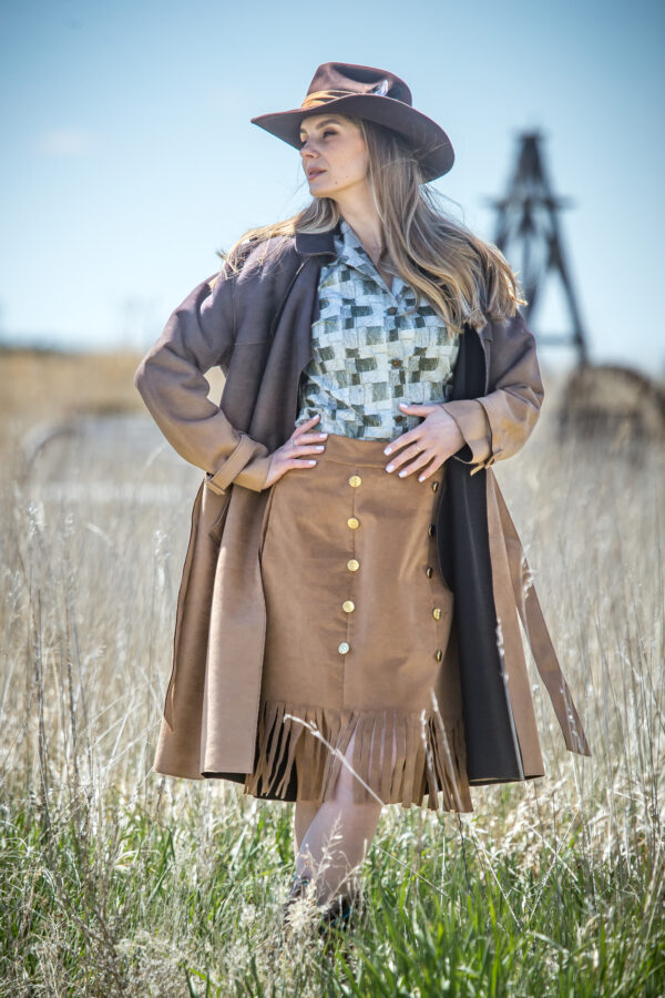 Ombre Trench Coat - Image 4